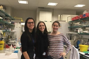 Uxue Urdiroz, Alba Pons, Paula Escudero
