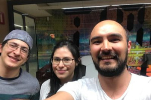Rodrigo Becerra, Gustavo Castro, Anahí Higuera